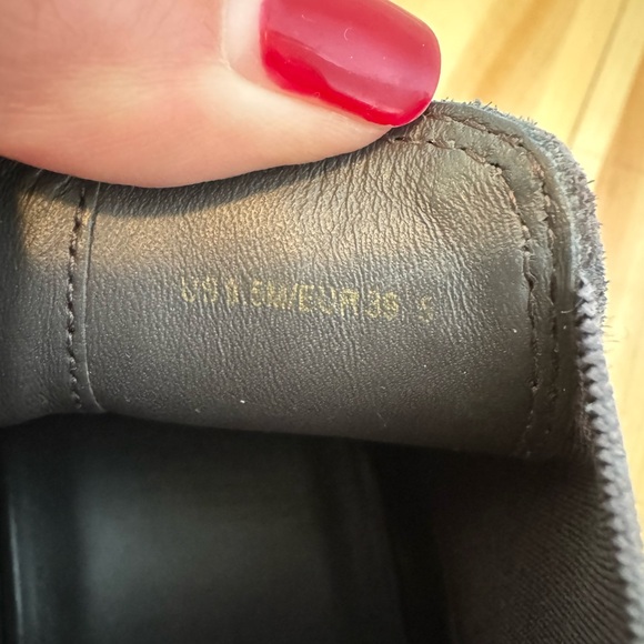 Vince Chocolate Suede Shoes - Picture 2 of 6